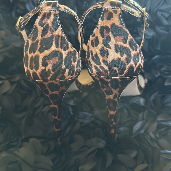 "Slim & fab leopard high heels, gently used. Roar with style." - Picture 2 of 5